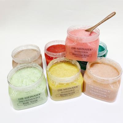 China 3 Years Fruit No Pair Scrub Sugar Aroma Scrub Bath Salt To Remove Rough Skin And Dead Epithelial Cell Body Scrub for sale