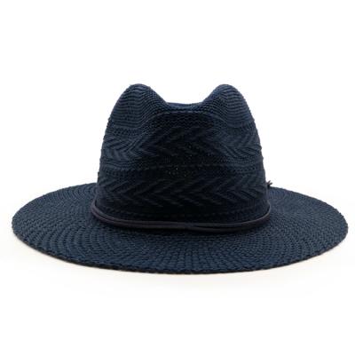 China 100% Image Imported Raffia Crochet Straw Hat Wide Brim Sunshade UV Raffia Sea Beach Hat for sale