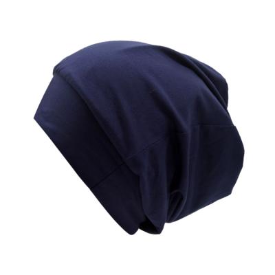 China COMMON Beanie Hat Satin Silk Bamboo Soft Cloth Slap Hat Sleep Slouchy Beanie for sale