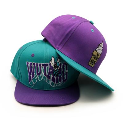 China COMMON Make Your Own Snapback Hats Wholesale 6 Panel Snapback Hat Cotton Snapback Hats for sale