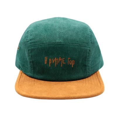 China COMMON 5 Panel Hat Custom Unstructured Hat, Wholesale Couduroy Camp Hat for sale