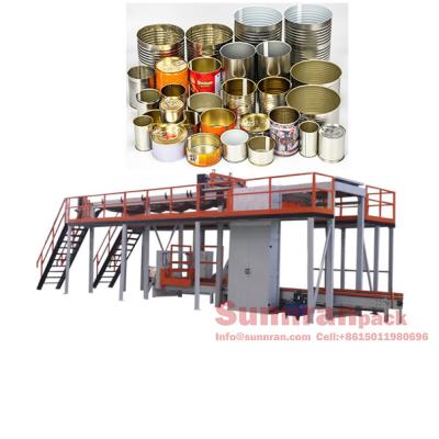 China Palletizer Beverage Can Making Machine CE Certificate Sunnran Brand for sale