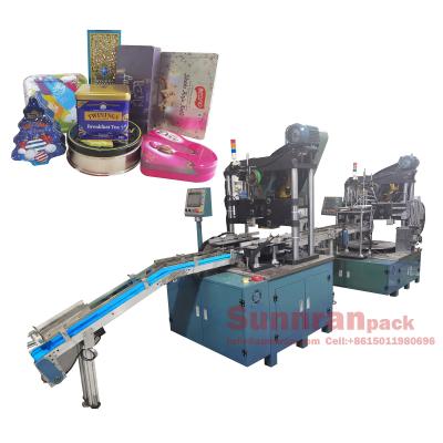 China Dekoratives Tin Box Making Machine For 200mm kann CER 40CPM Zertifikat zu verkaufen