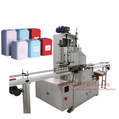 China Quadrado Máquina de fazer caixas de lata, Tin Seaming Machine Sunnran automático à venda