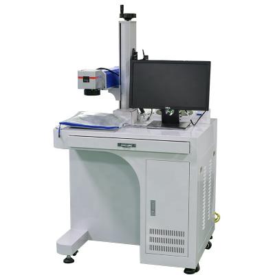 China Metal Marking 20w 30w 50w Raycus Fiber Laser Marking Machine Air Cooled Laser Engraving Machine for sale