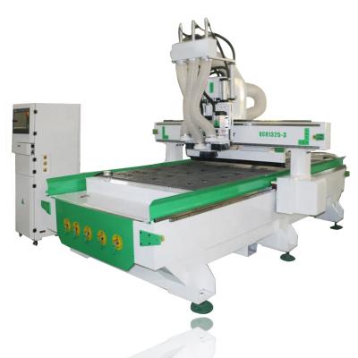 China Hotels 3D Woodworking CNC Router For Plywood MDF Wood Acrylic 1325 CNC Router Wood Machine for sale