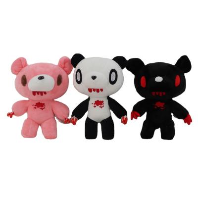 China Red Violent Pink Dark Bear Stuffed Bear Plush Bear Doll Toy Panda Plush Toy for sale