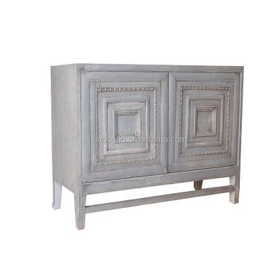 China Solid Wood Carved Furniture(Others)Reproduction French Rustic Chinese Style Adjustable Cabinet European for sale