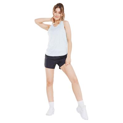 China Women Solid Color Tank Top Breathable Lightweight Breathable Yoga/Fitness/Summer Running Top Female Crop Sleeveless T-shirt for sale