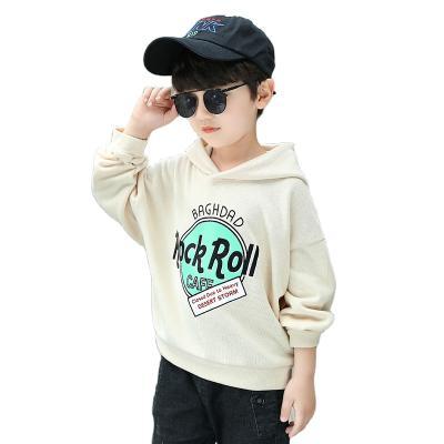 China Fashion Breathable Hoody Designed Hoodies Boys Sports Wear Fitness White Gym Long Sleeves Kids Sweatshirts for sale