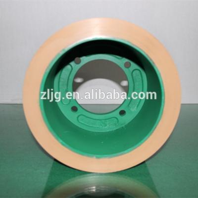 China EPDM 12 inch drum rice milling machine aluminum rubber roller for sale