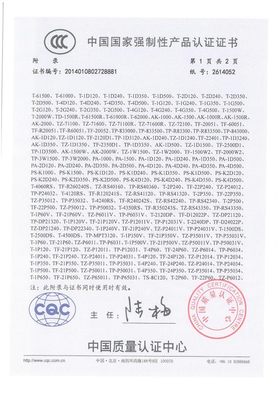 CCC - Guangzhou Baolun Electronics Co., Ltd.