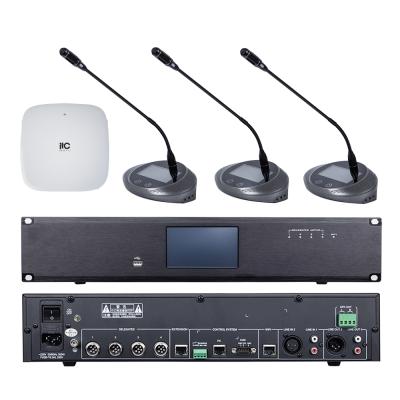 Cina ITC WiFi Conference Room Equipment Conference System Conference Delegate Wireless Digital Voting Unit in vendita