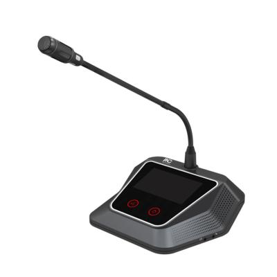 中国 Delegate Unit Digital Interpretation Conference Voting Microphone With Screen For Digital Conference System 販売のため