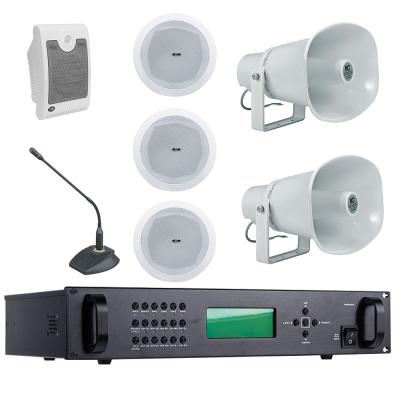 中国 Best Zone 10 Paging PA Audio System For Factory School T-6232 System 販売のため