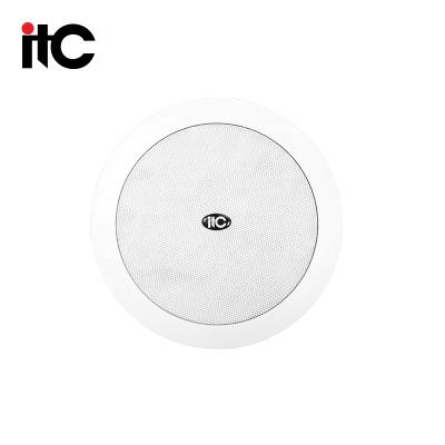 China ITC T-205B 180mm Public Address Active Ceiling Speaker PA System Ceiling Wireless Speaker for sale