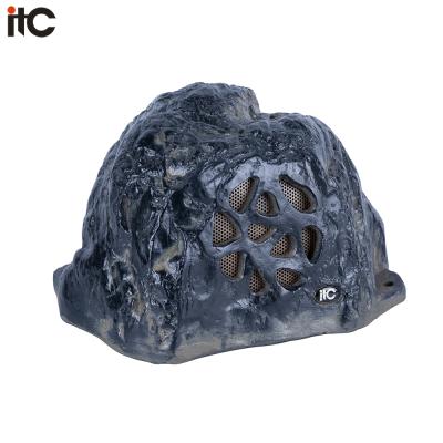 China Outdoor Waterproof Rock Shaped Stone Speaker Landscape Garden Two Way Speaker T-300R for sale