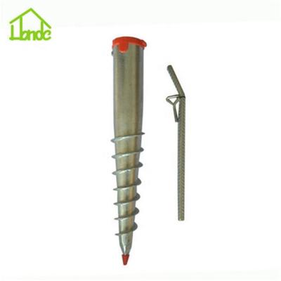 中国 Umbrellas Metal Galvanized Ground Screw Anchor For Base From China Factory 販売のため