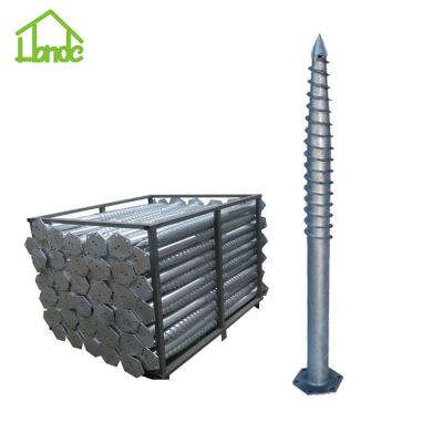 China Solar power system same as Krinner ground screw anchor for sale