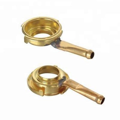 China Auto Cooling Aluminum / Copper Parts Radiator Brass Chute 41*21.5*14.4 for sale