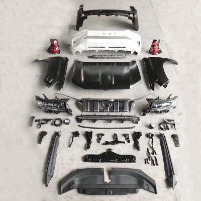 China Plastic Car Upgrade Body Kit For Land Cruiser Prado Upgrade From 2010-2014 To 2018 for sale