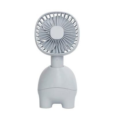 China Handheld Desktop USB Rotating Mini Rechargeable Rotating Fan Alpaca Fan for sale