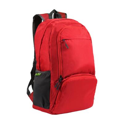 China Waterproof Durable And High Quality Lightweight Folding Backpack Folding Gym Backpack for sale