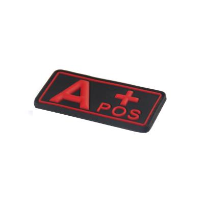 China 3D Cheap Customized Logo Patch Soft 3d Plastic PVC Embossed Silicone Rubber Patch for sale