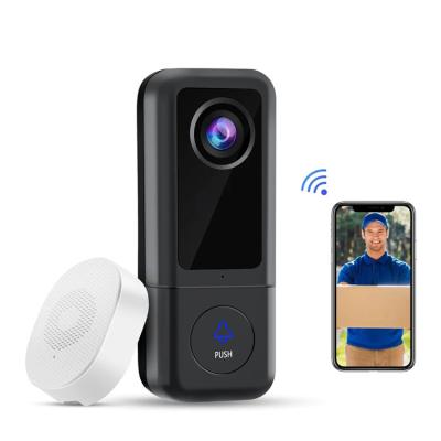 China Video PIR Motion Detection Security Camera Ring Smart Wireless Doorbell With Battery Top Selling Wifi 2k Hd for sale