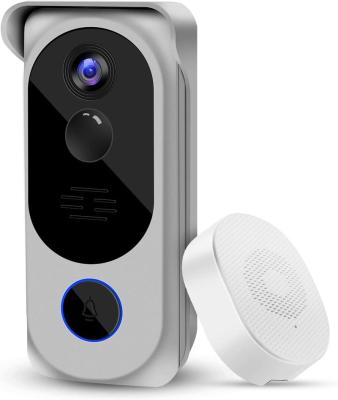 China PIR Motion Detection Wireless Video Doorbell, KAMEP Door Bell Battery Operated Camera, 2K QHD Resolution, PIR Motion Detection, IR, 120Day Life for sale