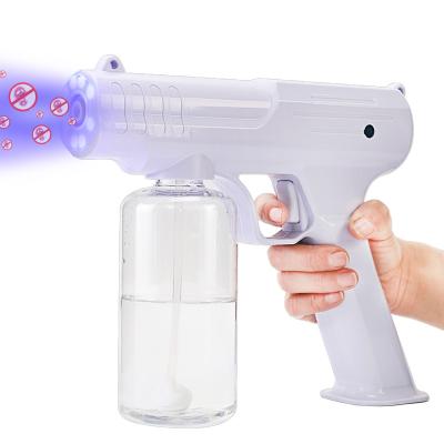 China Car Fogging Chargeable Portable Cordless Spray Gun Machine Atomizer Gun Nano Sprayer Jet for sale