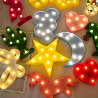 China event & party decoration event party letter and number light led light alphabet shaped creative lamp for home bar wedding marquee light for sale