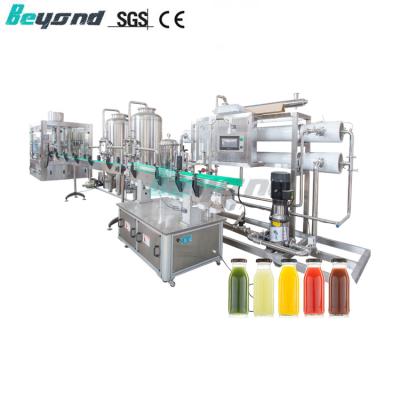 China Hot Beverage Juice Pet Bottle Juice Carton Filling Filling Filling Machine for sale