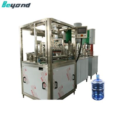 China Beverage 300 Bph 5 Gallon Water Filling Machine 20 Liter Bottled Water Making Filling Machine Barrel Water Filling Machine Liquid Filler for sale