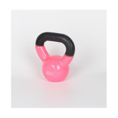 China Universal Direct Selling Price Personalize Melt Fitness Colored PVC Kettlebells for sale