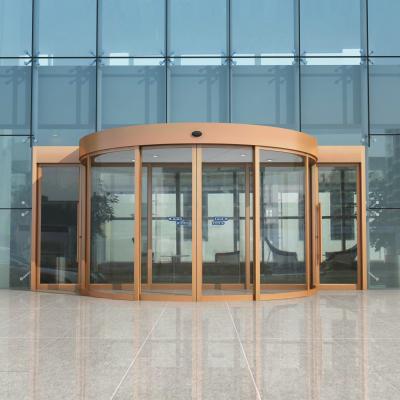 China DCS60 Sliding Curved Aluminum Sliding Glass Automatic Doors for sale