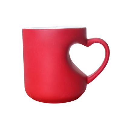 China Logo Sublimation Mugs custom made personalized viable for valentines day gift for sale