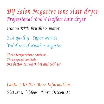 China Factory Direct Sale Negative Ion Quick Drying Electric Hair Hair Dryer Professional Leafless Negative Ion Dryer For Salon for sale