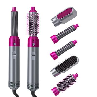 China Ionic 5 in 1 Fast Hot Air Styler Hair Curling Iron Hair Automatically Curls 30mm Curling Barrel for sale