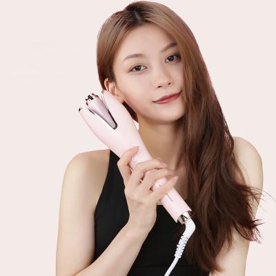 China 2021 Ceramic Beautiful Shape High Quality Rotating Ceramic Hair Curler Automatic Curling Iron for sale