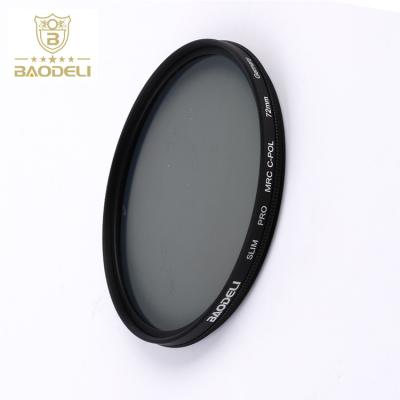 China High Quality Balances Shows BAODELI Core 72mm Polarizer Filter for sale