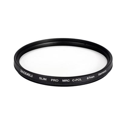 China BAODELI Aluminum Alloy Photo Polarisatie Full Lens Filter Filter for sale