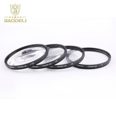 China 58mm +1 +2 +4 +10 Macro Close Up Lens Filter Kit 58mm for sale