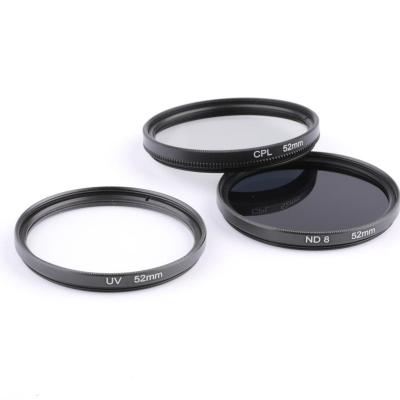 China 52mm ND Filter + Lens Combo UV Hood Cap 52mm for sale