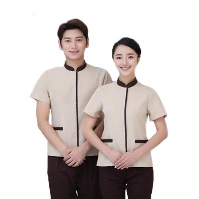 China High Quality Hotel Hotel Waiter House Keeping Staff Uniform for sale