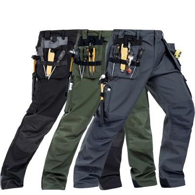 China Comfortable Craftsman Mens Work Pants Workwear Multi Pockets Trousers Industrial Uniform for sale