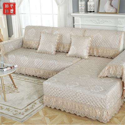 China Modern High Quality Sofa Covers Quilted Reversible Furniture Protective Protector With Elastic Strap for sale