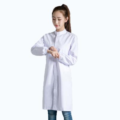 China Work Uniform 2020 Custom Food Factory Processing Worker Uniforms Worker Coat White Factory for sale