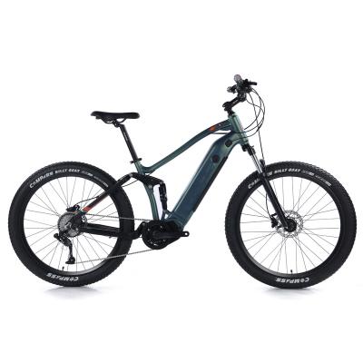 China Wholesale e-bike 250 watt 500 W full double suspension e bike aluminum alloy mtb mountain bike ebike electric bicycle for sale