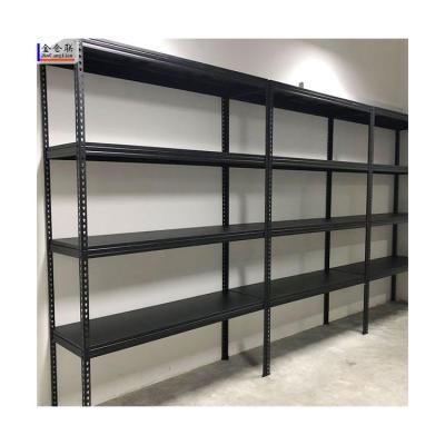 China Adjustable Heavy Duty Corrosion Protection 5 Tier Steel Boltless Shelves Garage Metal Shelving Unit Storage Rack for sale